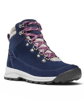 Danner Women’s Adrika Wool Blue Suede Outdoor Mountain Terrain Lace Up Boots